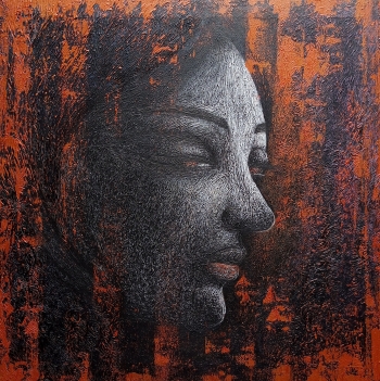  painting titled Introspection 