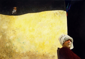 Acrylic on Canvas painting titled Night Shadow