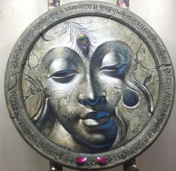 Acrylic on Canvas painting titled Divine Essence